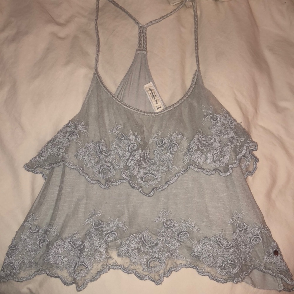 Abercrombie and Fitch lace tank top